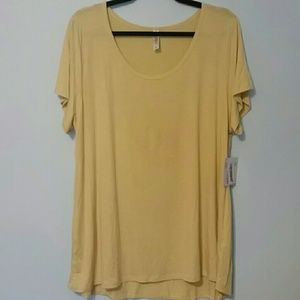 Yellow LuLaRoe Tshirt
